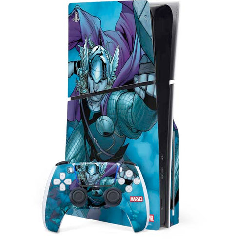 Marvel Thor Asgard on Ice PlayStation PS5 Skins